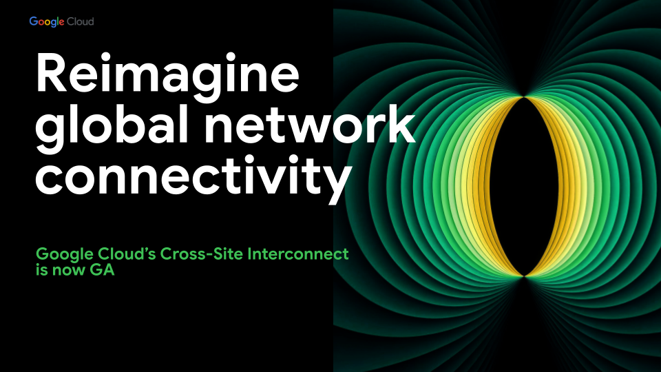 reimagine global network connectivity cross-site interconnect