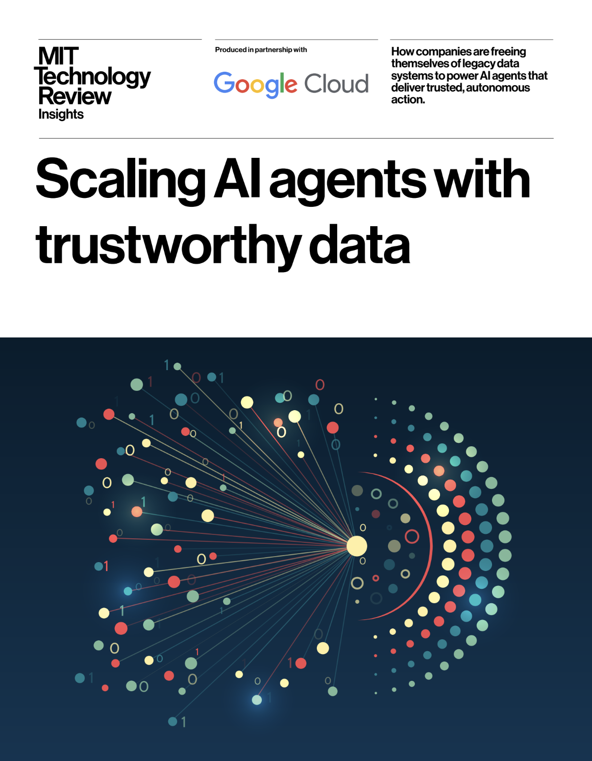 Scaling AI agents with trustworthy data report