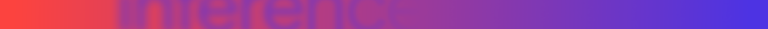 Red to blue gradient banner