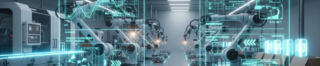 Robotic Arms in a Technological Space