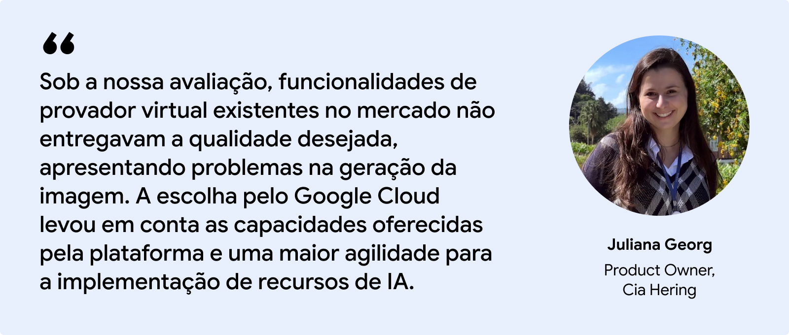 Citação de Juliana Georg