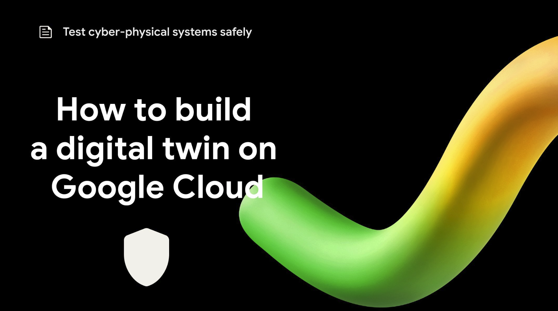 How to build a digital twin on Google Cloud