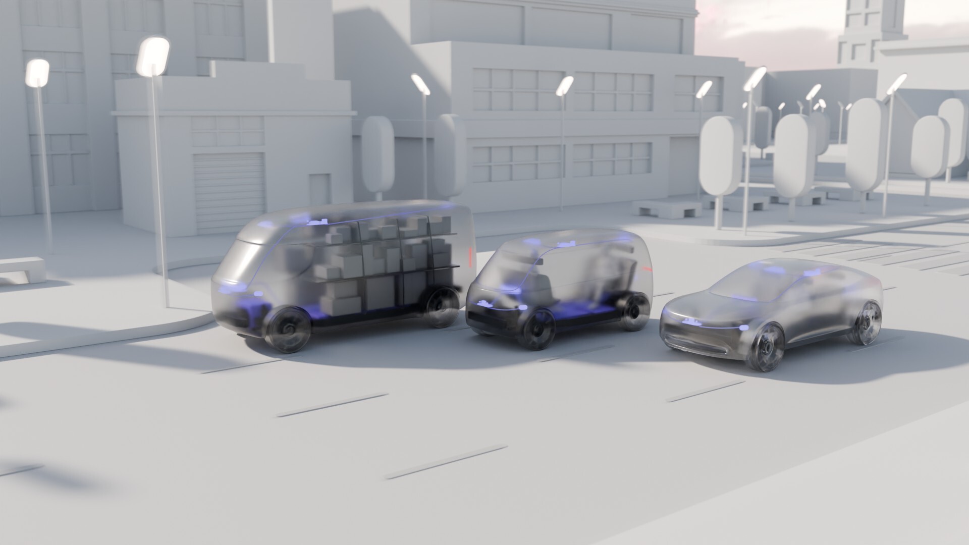 Nuro driverless vehicles
