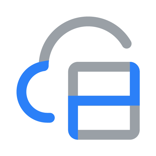 Hybrid / multi-cloud icon
