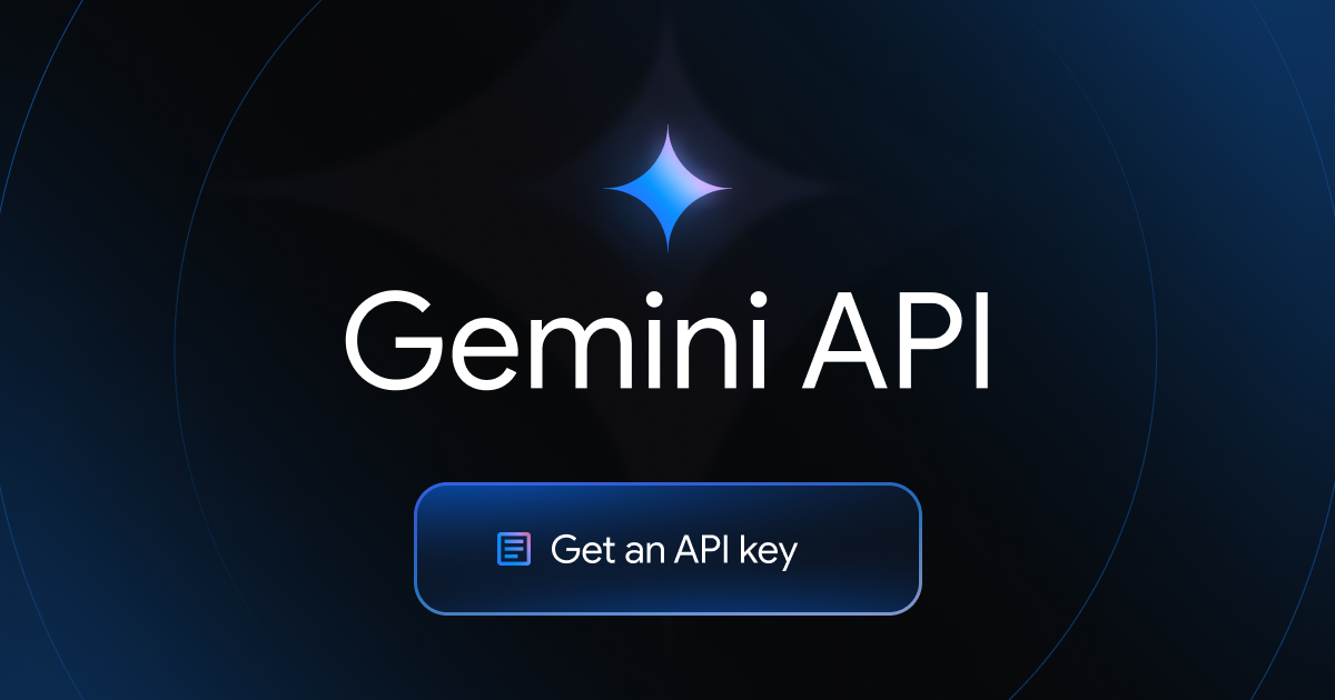 Gemini API key