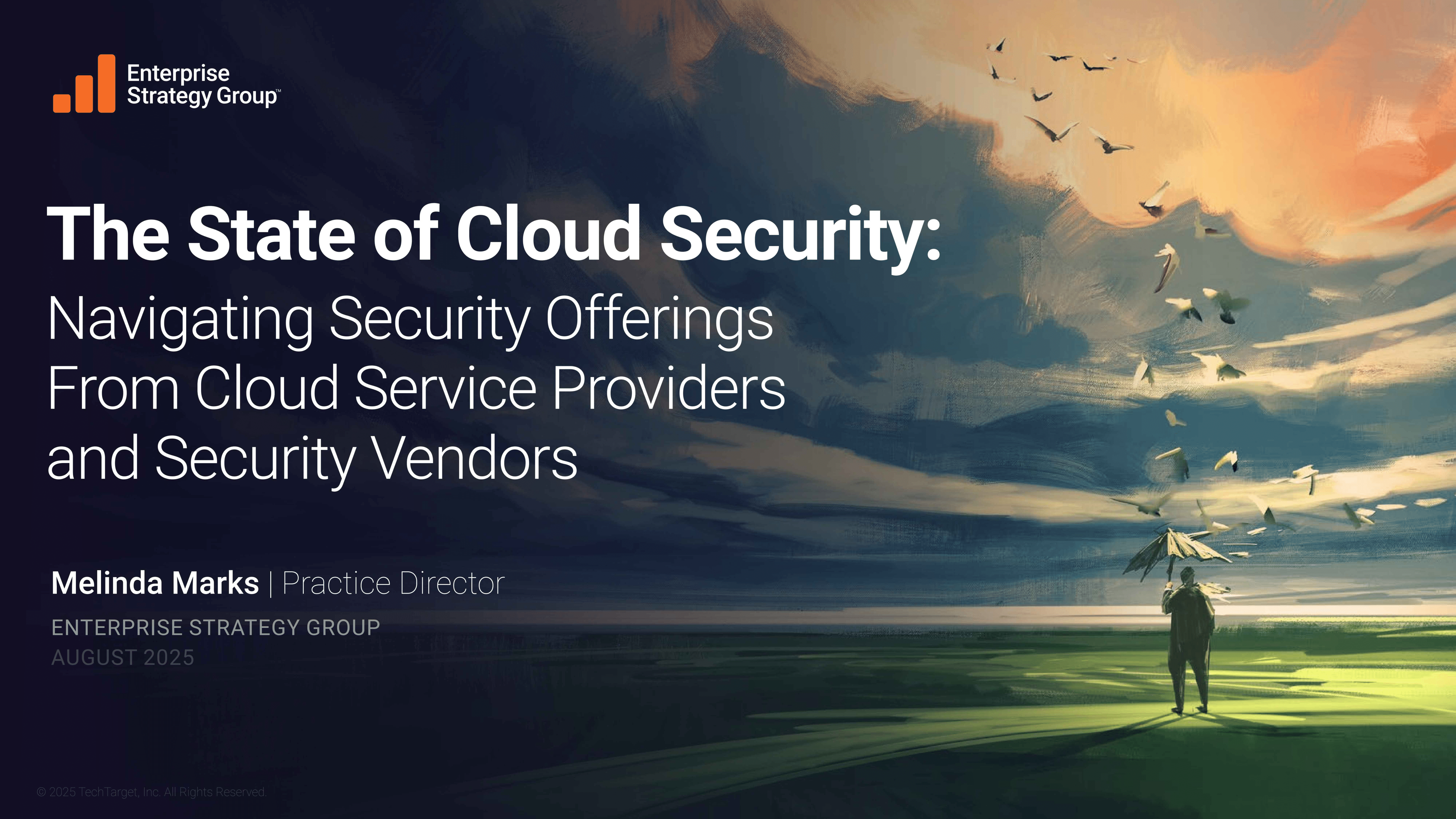 ESG State of Cloud Security cover