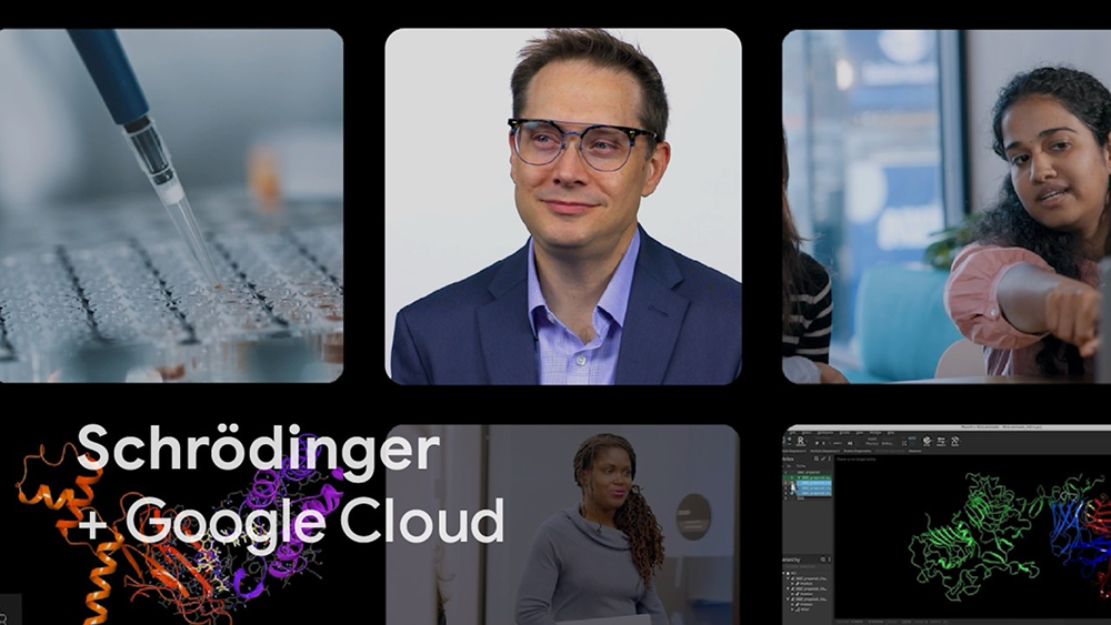 Schrödinger and Google Cloud partnership