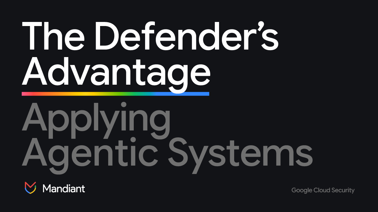The Defender's Advantage: Applying Agentic Systems