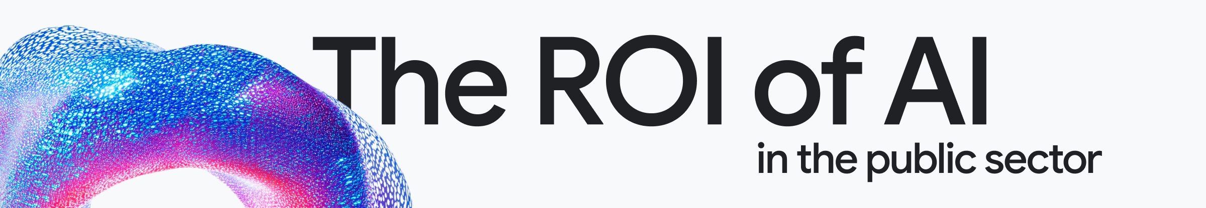 ROI of AI in public sector