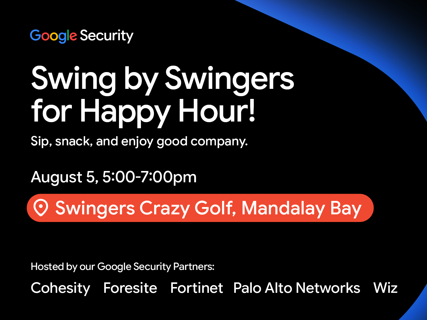 Visit us at the Happy Hour