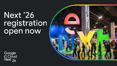 Teilnehmer der Google Cloud Next 2026 auf dem Messegelände