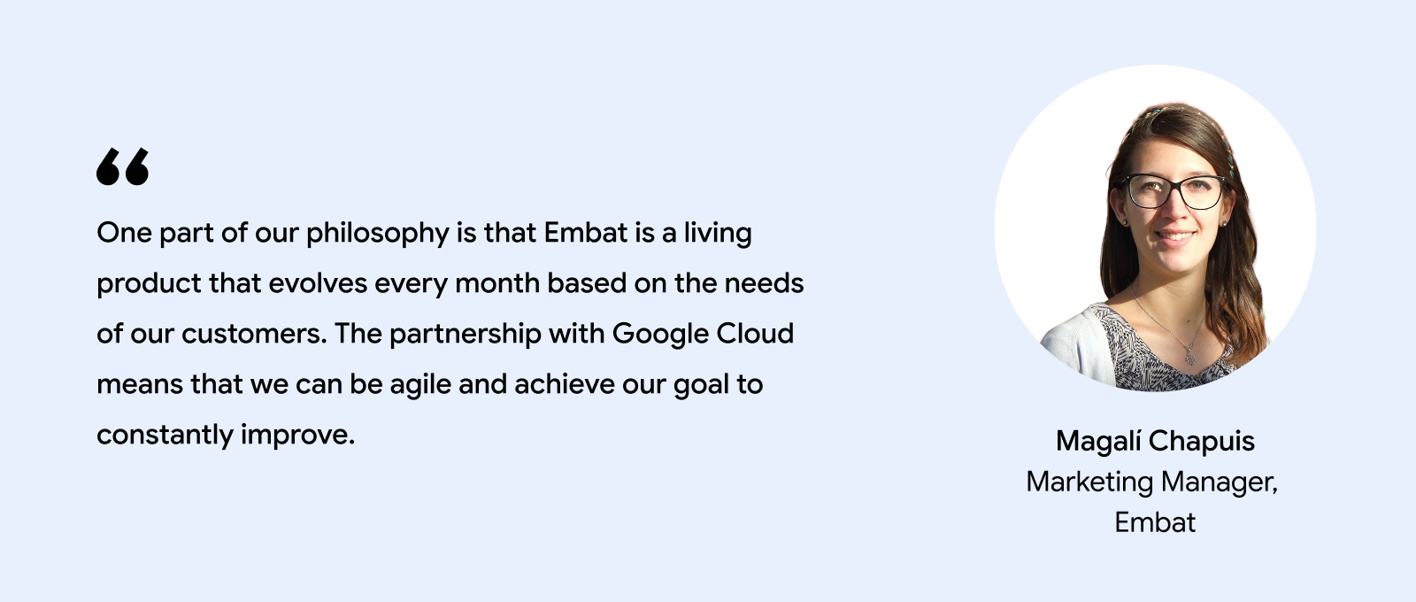 Magali Chapuis quote