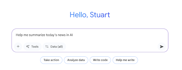 ウェブ検索のプロンプト
