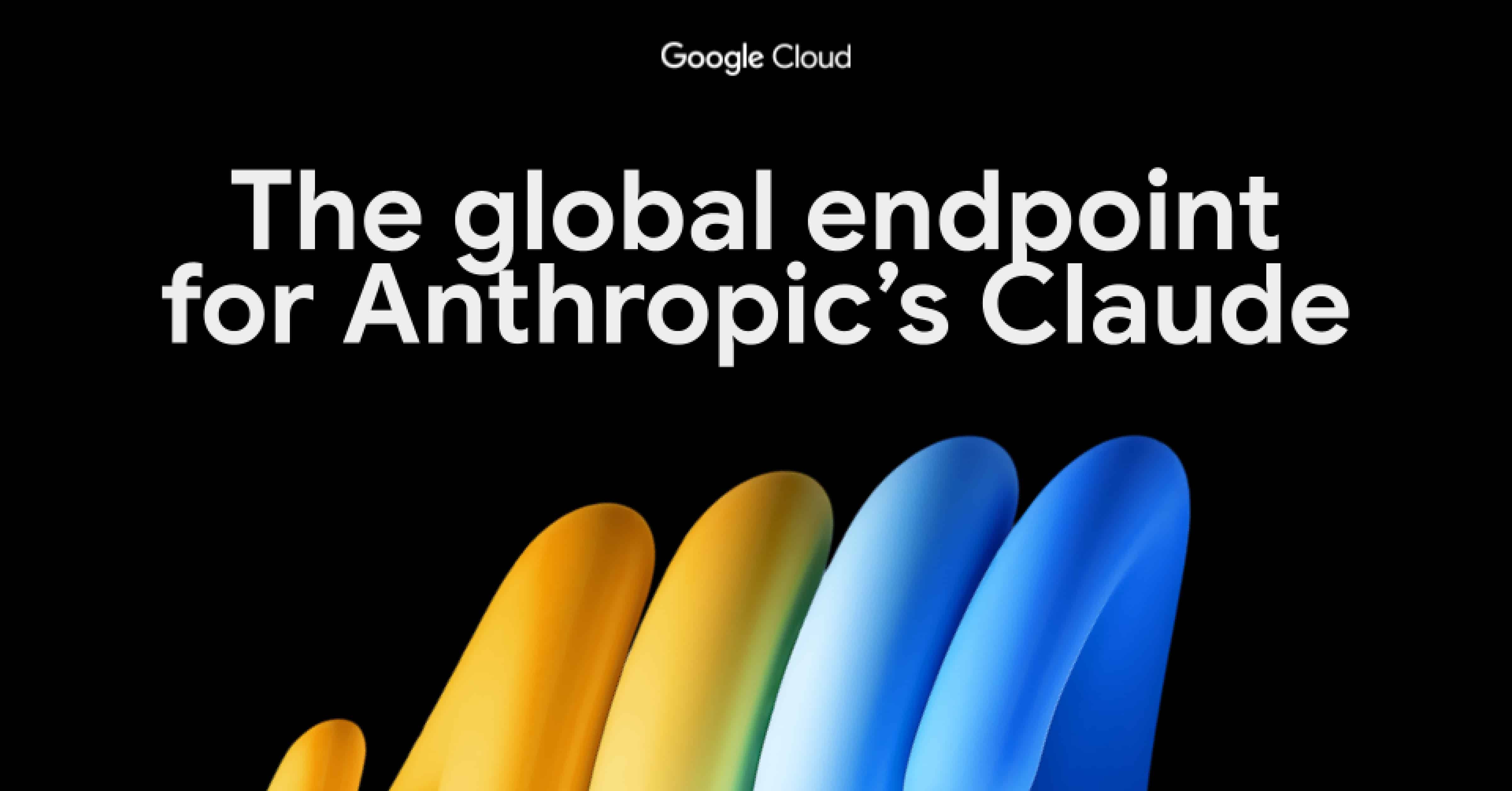 The global endpoint for Anthropic's Claude