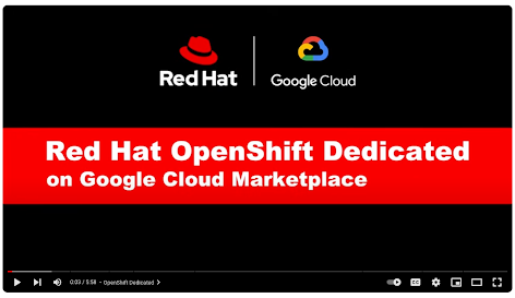 Comienza a usar OpenShift Dedicated en Google Cloud Marketplace hoy mismo