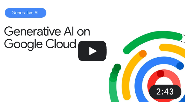 Google style artwork next to video title