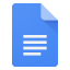 Google Docs icons