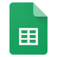 google sheets logo