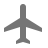Icône représentant un avion en vol