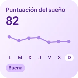 Health coach chat saying “Do I sleep better on days when I get more steps?” 