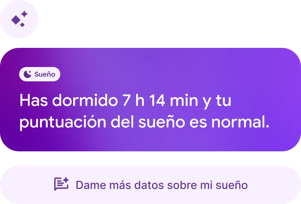 Conversación con el coach de salud: "¿Duermo mejor los días que camino más?" 