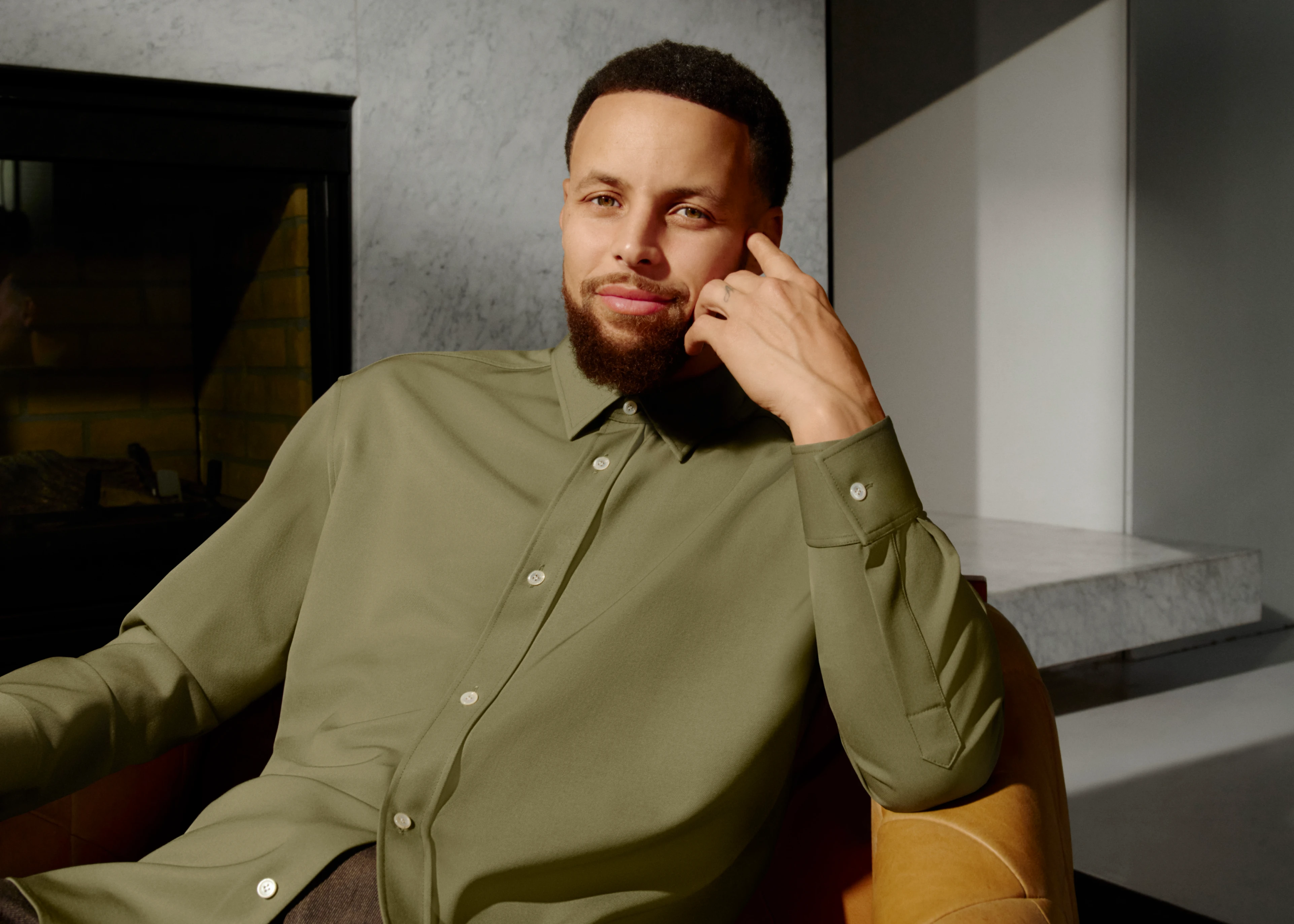 Stephen Curry entrenando con wearable de salud