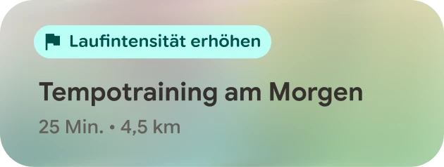 Bild der Funktion „Tägliche Abläufe“ in der Google Health App
