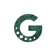 green textured letter G