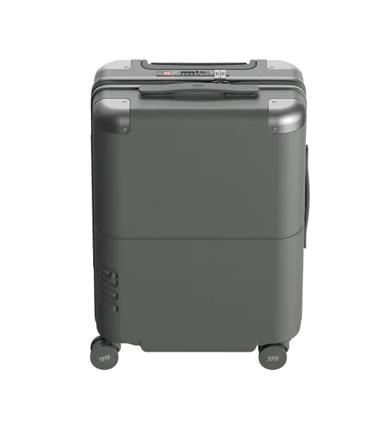 Gray July CaseSafe luggage. 