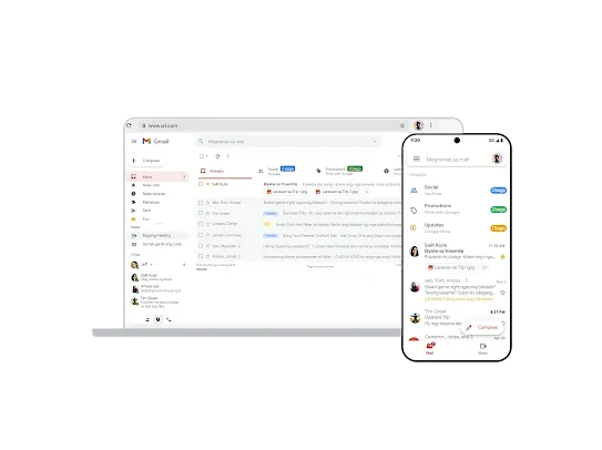 Gmail sa mga desktop at mobile device