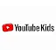 The YouTube Kids logo, featuring the iconic red play button icon followed by the words "YouTube Kids" in a rounded black font.