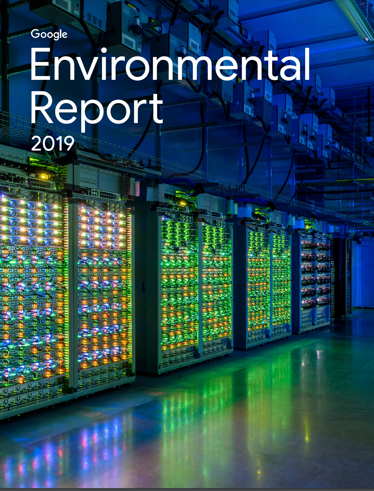Cover image of the 2019 Environmental Report