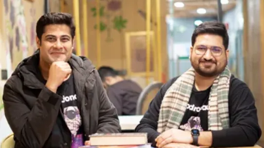 Hypd co-founders Akshay Bhatnagar and Ashwarya Garg