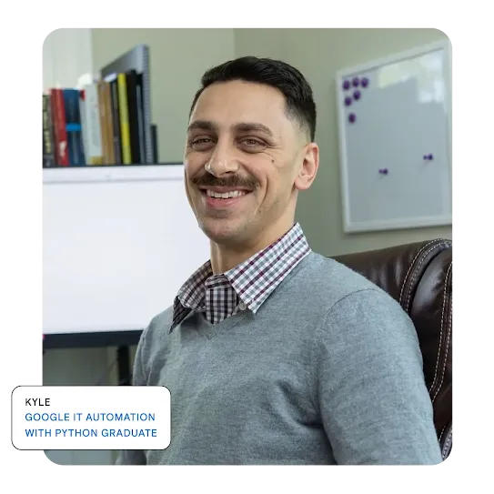 KYLE - GOOGLE IT AUTOMATION WITH PYTHON GRADUATE