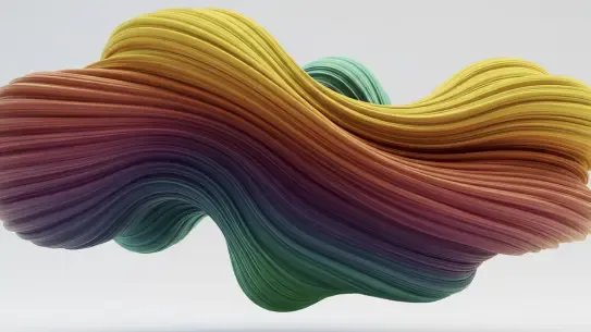 multicolored textured object