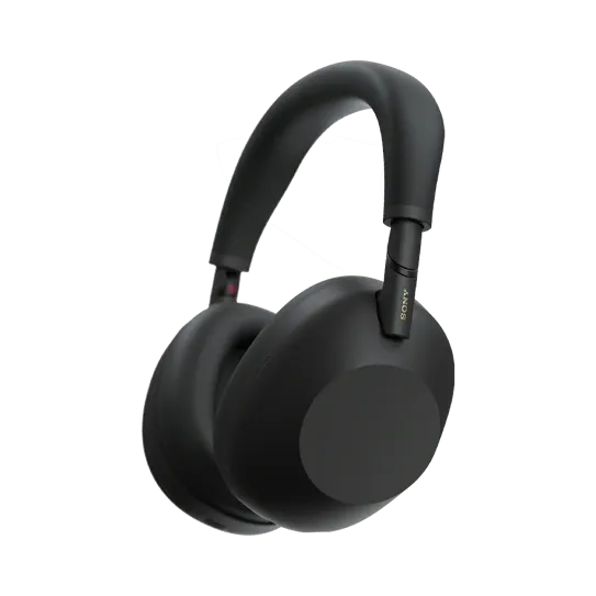 Black Sony WH-1000XM6 headphones 