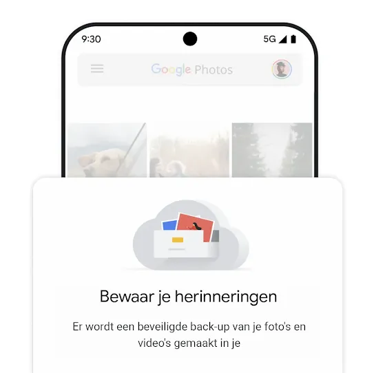 Graphic van een back-up maken