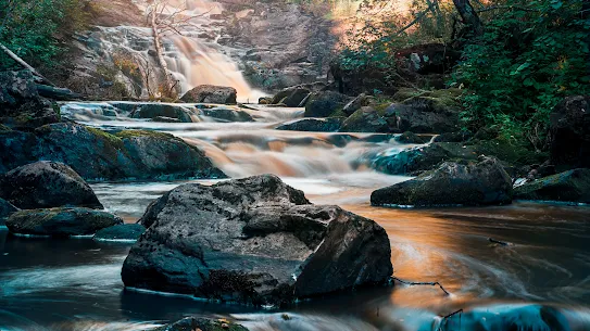 Muhos waterfall