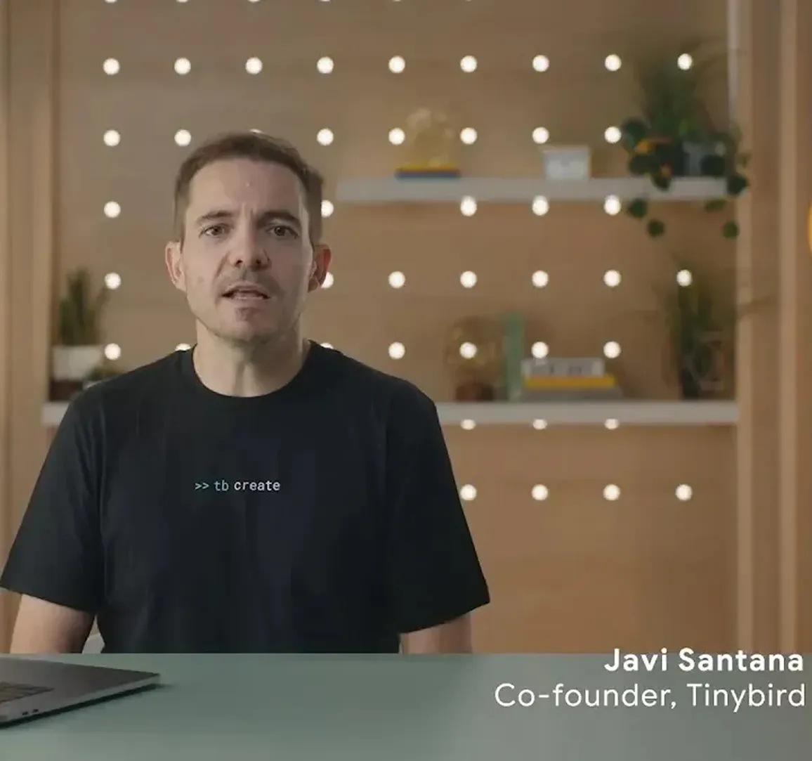 Startup use case: How Tinybird Built a Full Data Dev Agent with Gemini