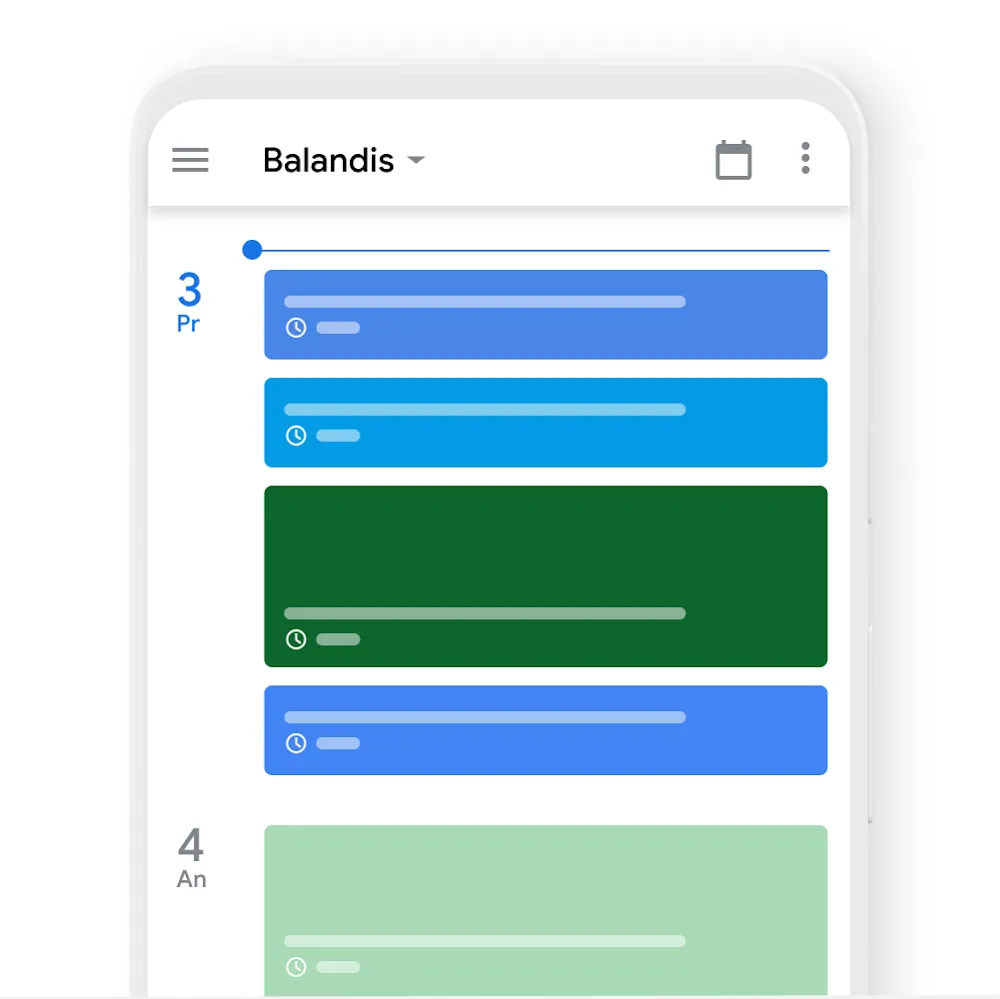Bendrinamo tvarkaraščio Kalendoriuje rodinys