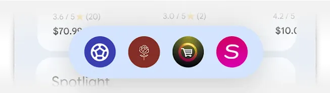 Category Apps Section