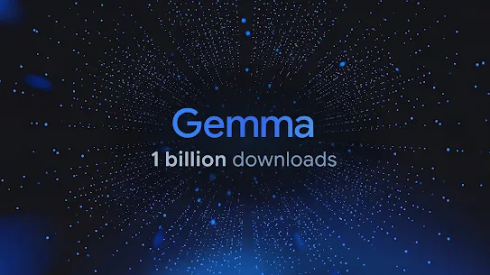 an illustrated blue image that reads "Celebrating the Gemmaverse"