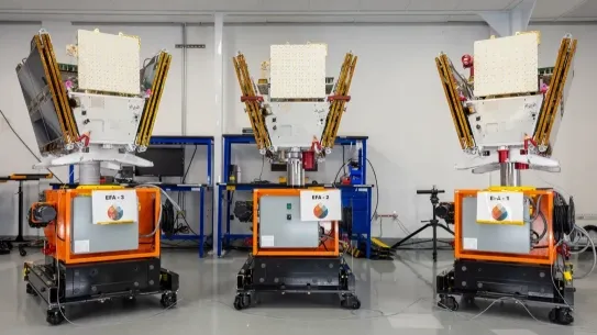 Three new FireSat satellites