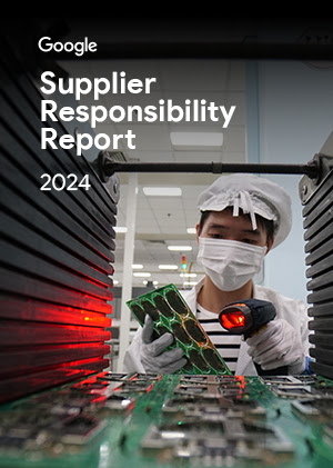 Cover image of 2024 Supplier Responsibility Report