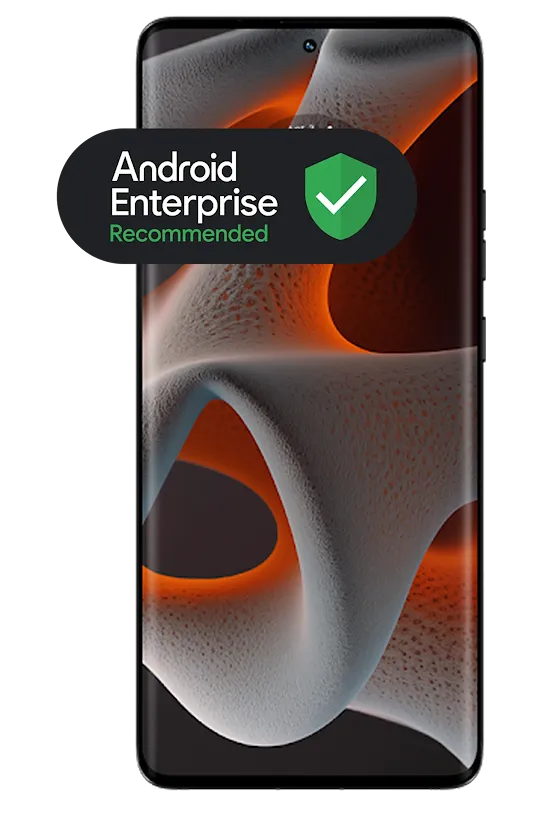 Motorola Edge 50 Pro with Android Enterprise Recommended Badge