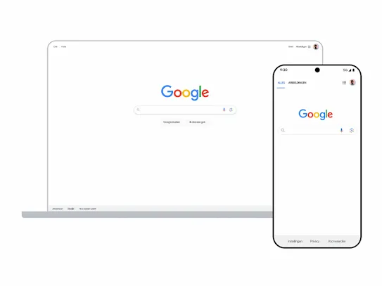 Google Zoeken op desktop- en mobiele apparaten