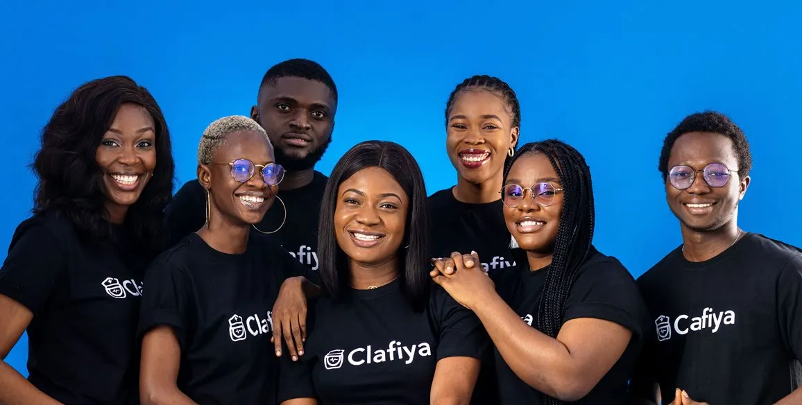 Clafiya team posing for photo
