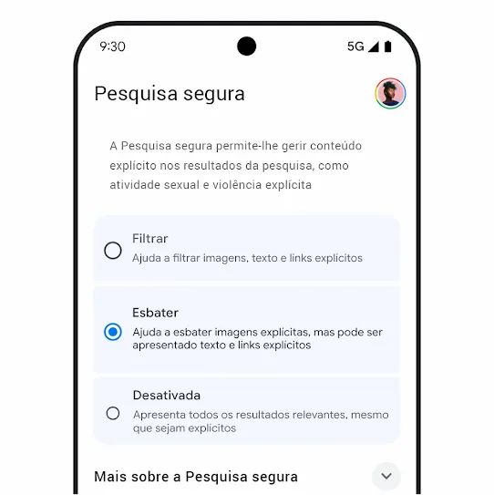 Imagem da Pesquisa segura