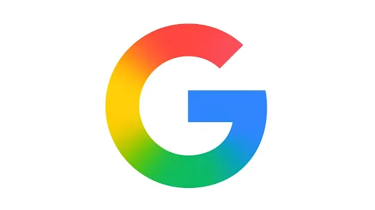 Google's capital G logo, colored red, yellow, green, and blue, on a white background.