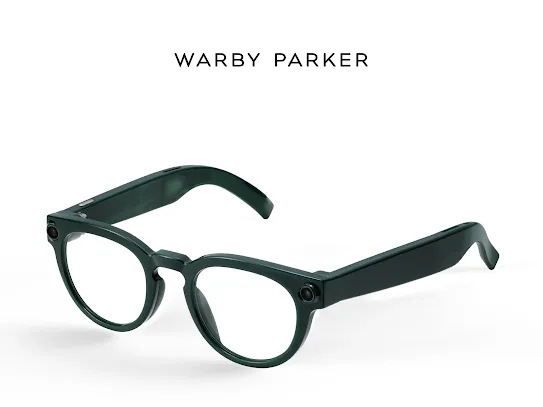 Warby Parker intelligent eyewear frames